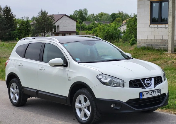 Nissan Qashqai+2 cena 42900 przebieg: 131000, rok produkcji 2013 z Wąbrzeźno małe 781